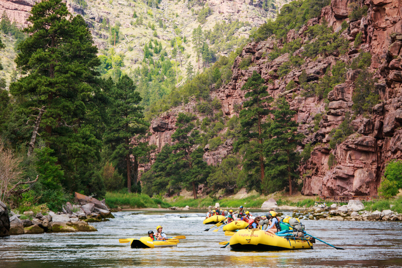 Flaming Gorge Rafting - Green River - OARS